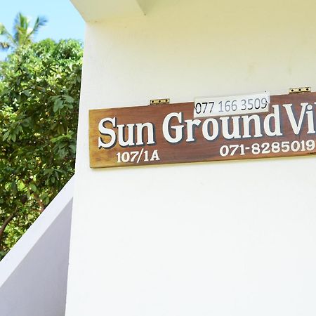 Sun Ground Villa Hikkaduwa Dış mekan fotoğraf