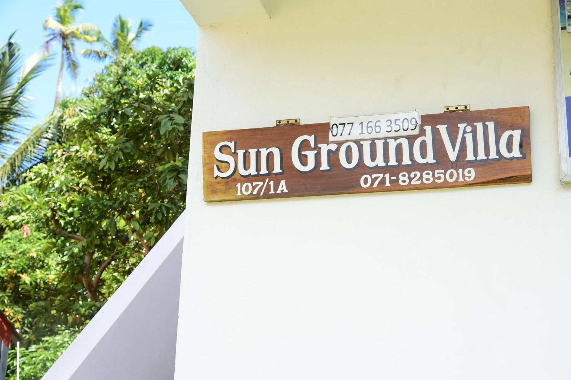 Sun Ground Villa Hikkaduwa Dış mekan fotoğraf