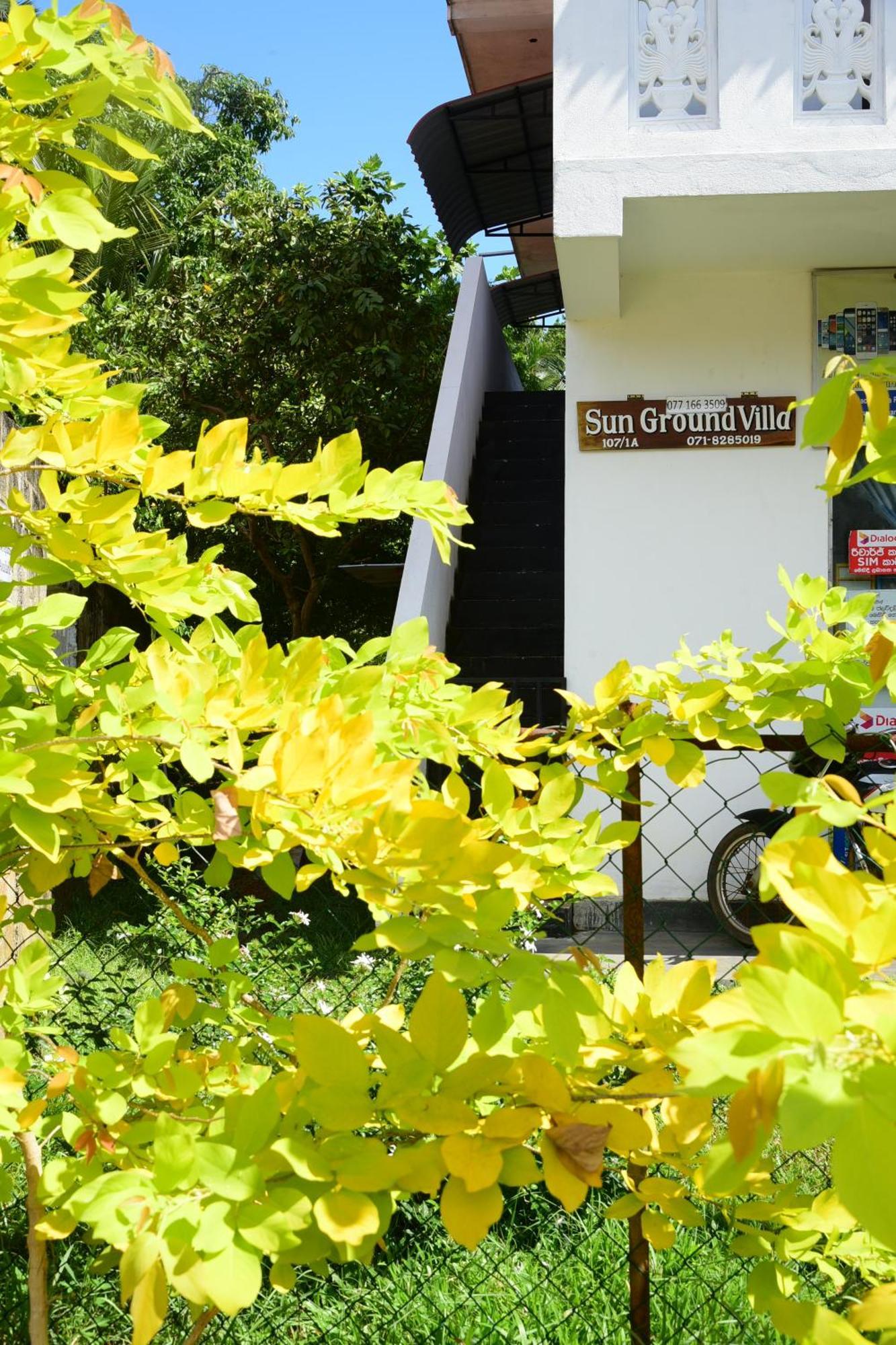 Sun Ground Villa Hikkaduwa Dış mekan fotoğraf